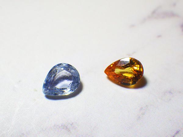 カラーサファイア（5×3mm、0.25ct）1枚目の画像